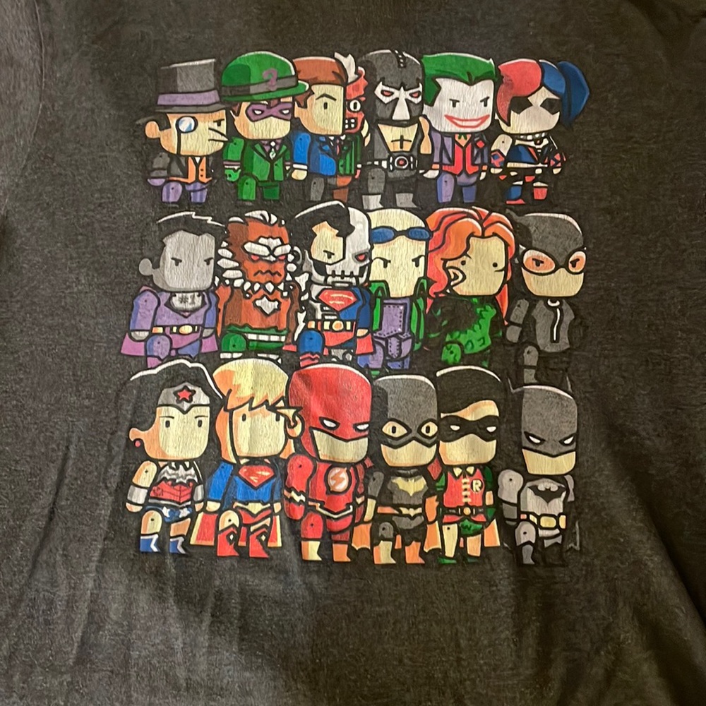 Dc comics mens 2xl tee